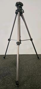 Promaster 6200 Photo/Video Tripod with Pan-Tilt Head, Flip Locks, and Quick Release Plate