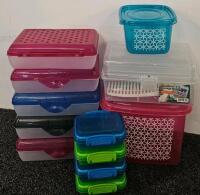 Storage Containers, Kitchen Tools, Wall D&eacute;cor, Organizer Boxes, Art Kit, 40+ Items - 2