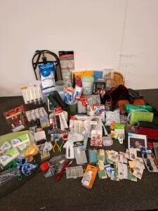 Tools, Kitchenware, Collectibles, Craft Supplies, Paint Drop Cloths, Voice Amplifier, And More