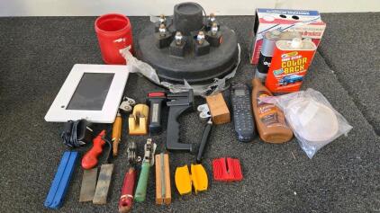 Vintage Hand Tools, Automotive Chemicals, Large Hub, Sawhorse Brackets, Digital Frame