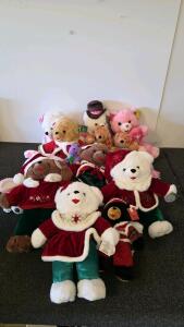 Plush Stuffed Animals&mdash;Build-A-Bear, Fisher-Price, 18Pcs, Holiday & Animal Variety, Tagged