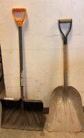Assorted Outdoor Hand Tools, Shovels, Rakes, Hoe, 6Pc - 4