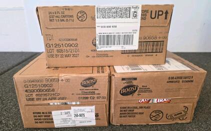Nestl&eacute; BOOST Very High Calorie Chocolate Nutritional Drink, 24 x 8 fl oz Cartons