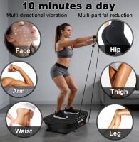 ROTAI Vibration Plate Exercise Machine, 99 Speed Levels, 5 Auto Modes, 300 lbs Capacity - 6