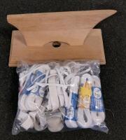 Mixed Sewing Supplies Lot with 40+ Thread Spools, Buttons, Ribbons, and Accessories - 3