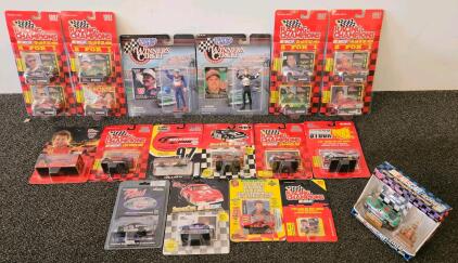 Huge NASCAR Racing Champions 1:64 Die-Cast & Winner&rsquo;s Circle Action Figure Collection 1995-2002
