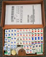 Large Mixed Lot: Mahjong Set, Conair Massager attachments, Stationery, Rope, Crafts, Job Charts, Peanuts - 3