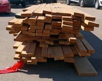 Bunk Of Mixed 2x4, 2x6, 2x12, 16ft-20ft Lumber, - 2