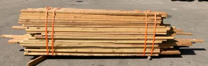 Bunk Of Mixed 2x4, 2x6, 9-11ft Lumber,