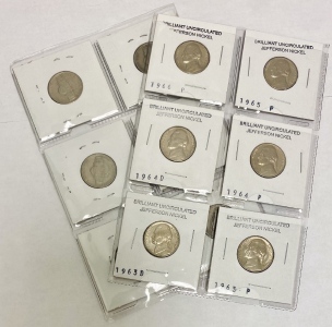 (12) Old Jefferson Nickels