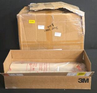 3M 05916 Welding And Spark Deflection Paper Rolls, 36 in x 150 ft, 2 Rolls, Open Box, Shop Stool
