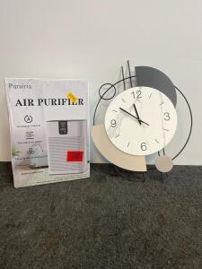 Purairia HEPA Air Purifier, 2,400 sq ft, 240m&sup3;/h CADR, Dual-Side, Smart Wi-Fi, Low Noise, Pet Ready