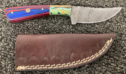 Full Tang Damascus Knife