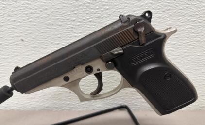 Bersa Thunder 380, .380 ACP, Nickel/Alloy Frame, 3.5" Barrel, Serial 865254, Argentina