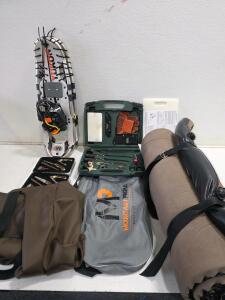 Mountain Profile Union Snowshoes, Cabela&rsquo;s Sleeping Pad, Mossy Oak Game Processing Kit Bundle
