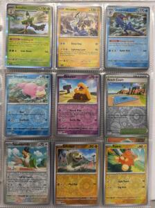 Large Binder Of 160+ Pok&eacute;mon Cards W/ Tons Of Holos And Rares