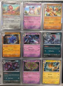 Large Binder Of 160+ Pok&eacute;mon Cards W/ Tons Of Holos And Rares