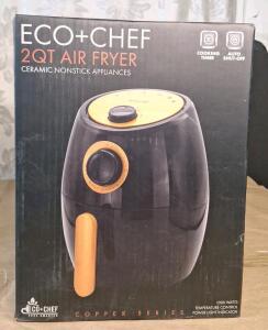 (1) Eco+Chef Copper Series 2-Quart Air Fryer