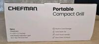 (1) Chefman Portable Compact Electric Grill - 2
