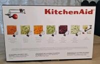 (1) KitchenAid 7 Blade Spiralizer Plus W/ Peel, Core & Slice, For Stand Mixer KSM2APC - 4