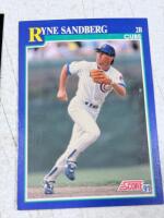 1991 Score Baseball Card Lot, 500+ Cards, Original Box, Sandberg, Dickson, Rookie Prospects - 6