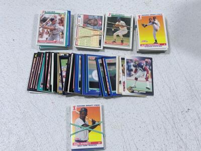 1991 Score Baseball & Football Rookie Card Lot, 80 Cards, Alex Fernandez, Kirby Jackson