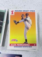 1991 Score Baseball & Football Rookie Card Lot, 80 Cards, Alex Fernandez, Kirby Jackson - 4