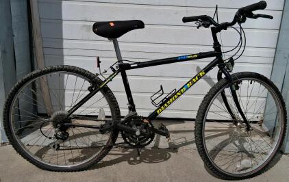 Diamond Back Sorrento Mountain Bike &ndash; 18" Frame, 26" Wheels, Shimano, Black, 1990s, 18 Speed