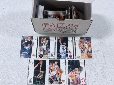 1993-94 SkyBox Premium NBA Card Lot, Stars & Rookies, 200-400 Cards, Mutombo/Wilkins/Starks