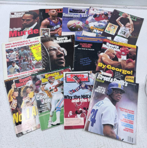 Vintage Sports Magazine Lot: SI, Beckett, Street & Smith's, 1989-1994, Montana, Foreman, Griffey Jr.