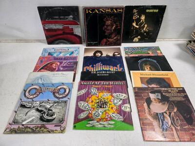 Classic Rock Vinyl LP Lot: Kansas Masque, Firefall &Eacute;lan, Chilliwack, Early Allman, More (12 Albums)