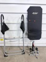 LifeGear Wall-Mounted Inversion Table with Padded Backrest and Ankle Locks