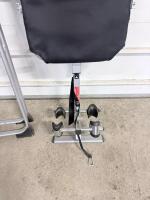LifeGear Wall-Mounted Inversion Table with Padded Backrest and Ankle Locks - 5