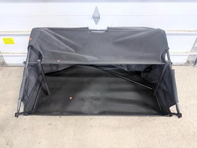 Folding Mesh Cargo Divider Cover, Universal Fit for SUV or Wagon, 43"x18"x22", Black