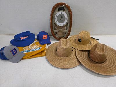 Untested Seiko Melodies in Motion Wall Clock with Multiple Tunes and Animated Features, Hats