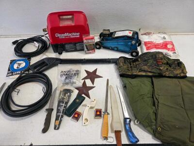 Working Coleman Powermate CleanMachine 1210 Electric Pressure Washer, Camping Items
