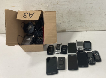 (12) Assorted Cell Phones