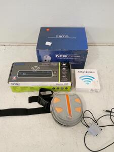Bundle: Epson DS-40 Scanner, Osmo Robot Window Cleaner, RCA CD Player, Apple AirPort Express