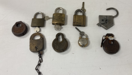 Collection of Vintage Locks