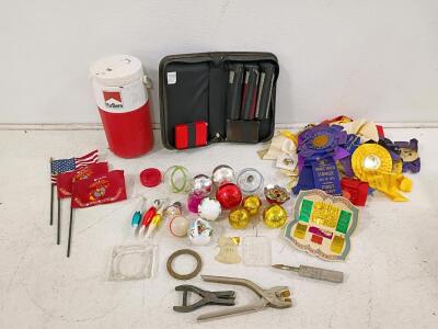 Vintage Marlboro Cooler, 1961 Rodeo Ribbons, Dale Earnhardt Sunshade, and More