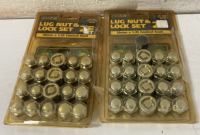 (2) Sets Of Locking Lugnuts