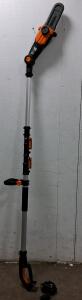 WORX WG349 20V Cordless 8" Pole Saw with Adjustable Head and Auto-Tensioning
