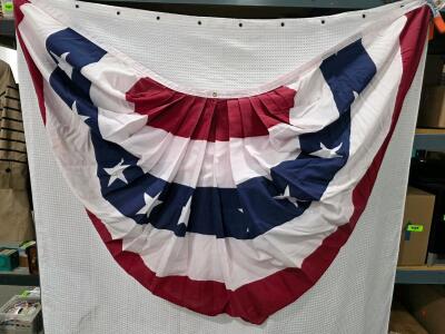 (5) American Flag Buntings