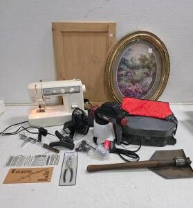Working Brother VX-1120 Electric Sewing Machine with Accessories, Working Paint Sprayer, and more
