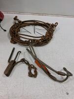 Baby Carrier Backpack with Steel Wire Rope Slings and Chain Choker for Logging or Rigging - 3