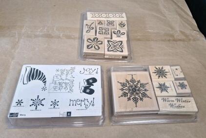 (23) Assorted Vintage Rubber Stamps