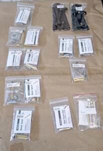 (11) Assorted Pen Kits, (1) Mini Touch Stylus Kit, (1) Letter Opener Kit & (5) Leather Pouches