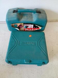 Makita 6015D Cordless Driver Drill Kit with Batteries & Charger, Finishing Sander Kit
