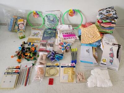 Comprehensive Doll Clothes Sewing & Crafting Supply Collection with Patterns, Fabrics, and Notions