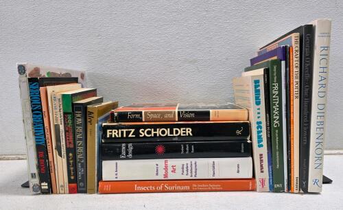19 Book Lot &ndash; Art, Design, Modern Art, Printmaking, Pottery, Magic, Insects &ndash; Mixed Formats